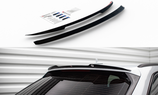 Maxton Spoiler Cap Audi A6 S-Line / S6  C8 Avant - Gloss Black