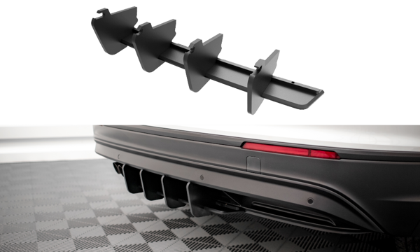 Maxton Street Pro Rear Diffuser Volkswagen Tiguan Mk2 - Red
