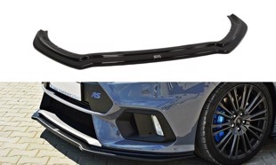 Maxton Front Splitter V.4 Ford Focus RS Mk3 - Gloss Black