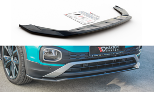 Maxton Front Splitter Volkswagen T-Cross - Gloss Black