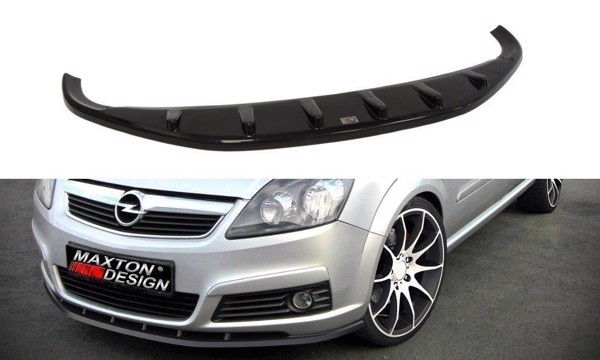 Maxton Front Splitter Opel Zafira B (Preface) - Gloss Black