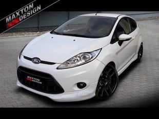 Maxton Front Bumper Spoiler Ford Fiesta Mk7