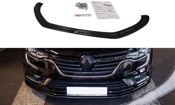 Maxton Front Splitter Renault Talisman V.1 - Gloss Black