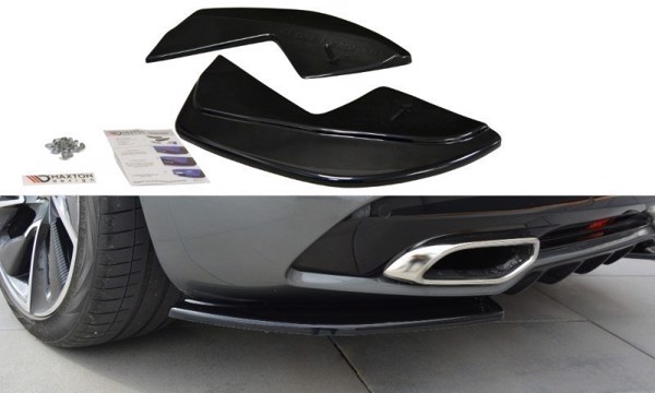 Maxton Rear Side Splitters Citroen DS5 Facelift - Gloss Black