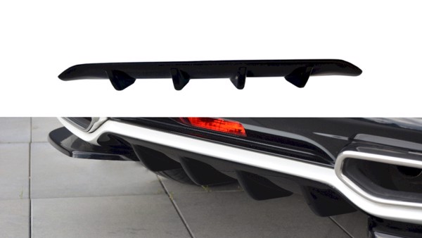 Maxton Rear Valance Citroen DS5 Facelift - Gloss Black