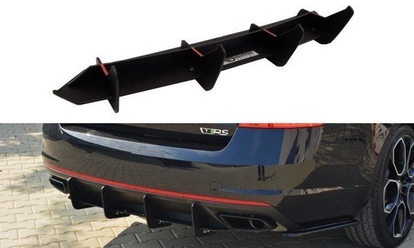 Maxton Rear Diffuser Skoda Octavia RS Mk3 / Mk3 Fl Hatchback / Estate