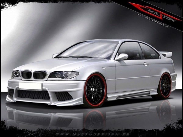 Maxton Side Skirts BMW 3 E46 Coupe & Cabrio < Generation V >