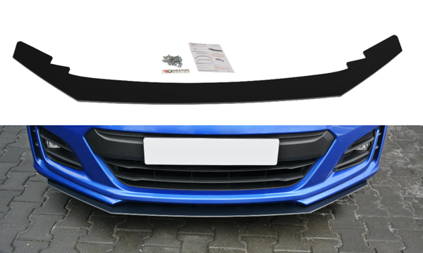 Maxton Front Racing Splitter V.2 Subaru Brz Facelift 