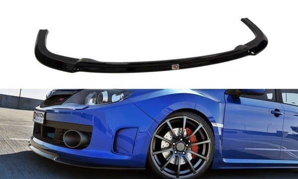 Maxton Front Splitter V.1 Subaru Impreza Wrx Sti 2009-2011 - Gloss Black