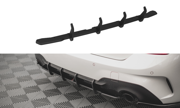 Maxton Street Pro Rear Diffuser BMW 3 G20 / G21 M-Pack - Black