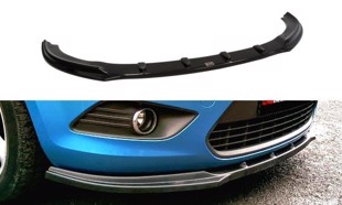 Maxton Front Splitter Ford Focus Ii Facelift - Gloss Black