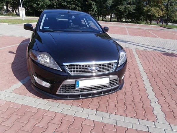 Maxton Front Splitter Ford Mondeo Mk4 (Preface Model) - Gloss Black