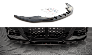 Maxton Front Splitter V.1 BMW 4 M-Pack G22 - Gloss Black