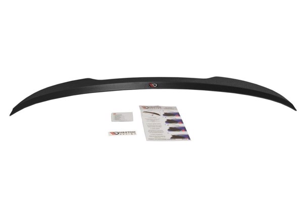 Maxton Spoiler Cap For BMW 5 G30 M-Pack - Gloss Black