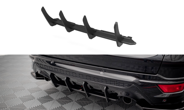 Maxton Street Pro Rear Diffuser Ford Escape St-Line Mk3 - Black