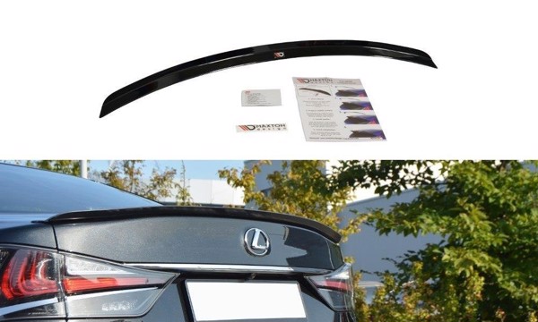 Maxton Spoiler Cap Lexus Gs Mk4 Facelift T - Gloss Black