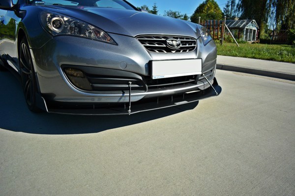 Maxton Front Racing Splitter Hyundai Genesis Coupé Mk.1