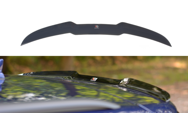 Maxton Spoiler Cap Audi RS4 B9 Avant - Gloss Black