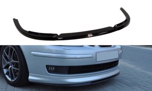 Maxton Front Splitter Saab 9-3 Aero - Gloss Black