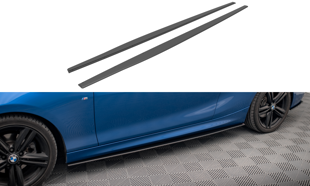 Maxton Street Pro Side Skirts Diffusers BMW 2 M-Pack F22 - Black