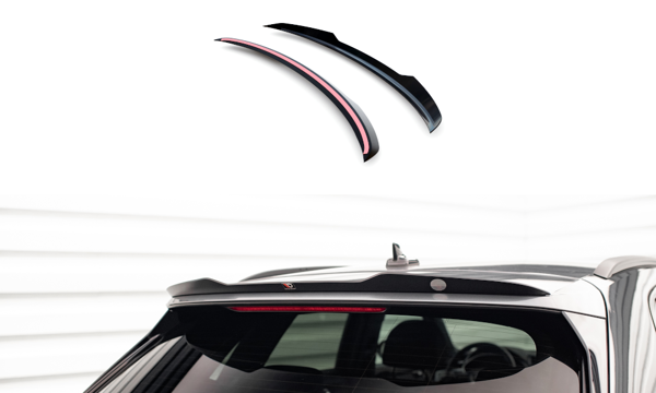 Maxton Spoiler Cap Audi Q3 S-Line F3 - Gloss Black