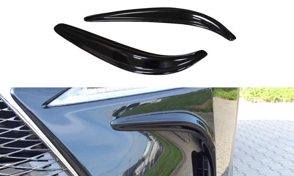 Maxton Frames For Lights Lexus Nx Mk1 - Gloss Black