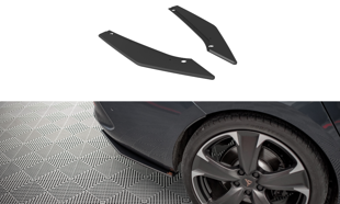 Maxton Street Pro Rear Side Splitters Cupra Leon St - Black