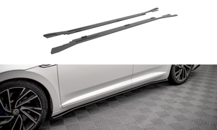 Maxton Street Pro Side Skirts Diffusers V.2 Volkswagen Arteon R / R-Line Facelift - Black