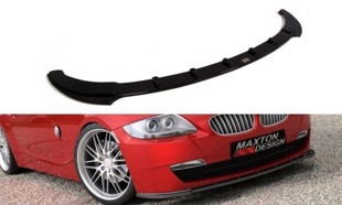 Maxton Front Splitter BMW Z4 E85 / E86 (Facelift Model) - Gloss Black