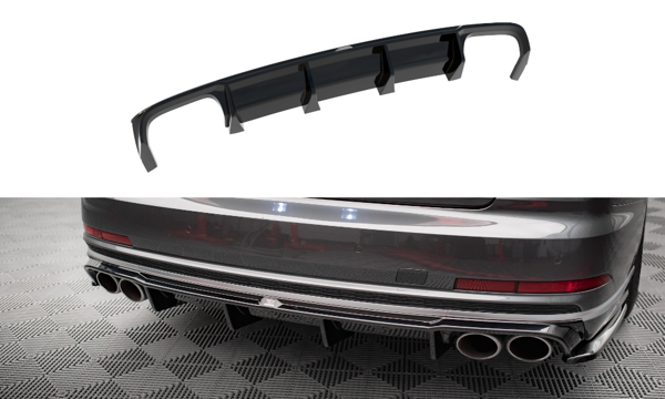 Maxton Rear Valance Audi S8 D5