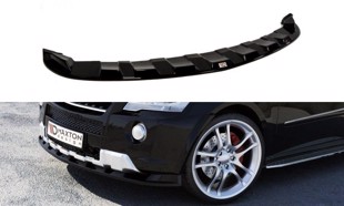 Maxton Front Splitter Mercedes Ml W164 Amg - Gloss Black