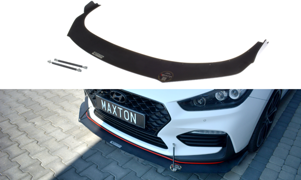 Maxton Front Racing Splitter Hyundai I30 Mk3 N 