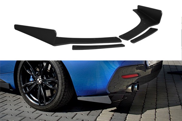 Maxton Rear Side Splitters BMW 1 F20/F21 M-Power Facelift