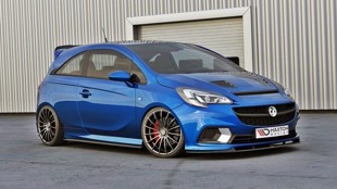 Maxton Side Skirts Diffusers Opel Corsa E Opc/Vxr - Gloss Black