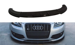 Maxton Front Splitter Audi S3 8P - Gloss Black