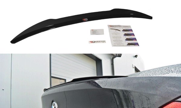 Maxton Spoiler Cap BMW M6 E63 - Gloss Black