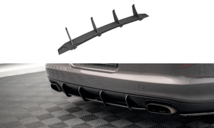 Maxton Street Pro Rear Diffuser Porsche Panamera / Panamera Diesel 970 - Black