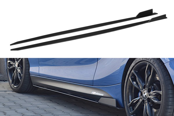 Maxton Racing Side Skirts Diffusers BMW 1 F21 M135I / M140I / M-Pack