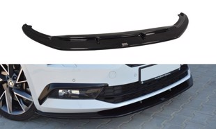 Maxton Front Splitter V.3 Skoda Superb Mk3 - Gloss Black