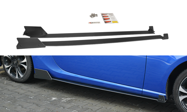 Maxton Side Skirts Diffusers Subaru Brz Facelift