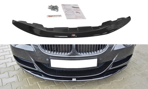 Maxton Front Splitter V.1 BMW M6 E63 - Gloss Black