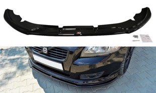 Maxton Front Splitter V.1 Volvo V50F R-Design - Gloss Black