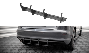 Maxton Street Pro Rear Diffuser Audi A3 Sportback 8V - Black