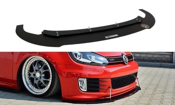 Maxton Front Racing Splitter VW Golf Mk6 Gti 35Th