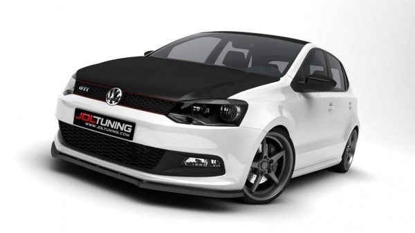 Maxton Front Splitter VW Polo Mk5 Gti - Gloss Black