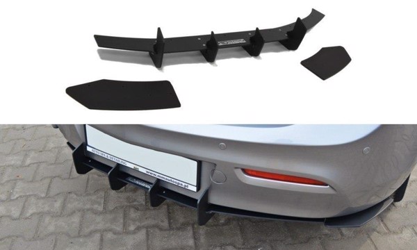 Maxton Mazda 3 Mk2 Sport (Preface) Rear Diffuser & Rear Side Splitters