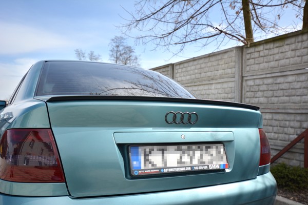 Maxton Spoiler Cap Audi A4 / S4 B5 Sedan - Gloss Black