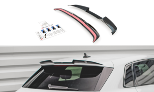 Maxton Spoiler Cap V.1 Audi RS3 / S3 / A3 S-Line Sportback 8Y - Gloss Black