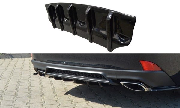 Maxton Rear Valance Lexus Is Mk3 Facelift T - Gloss Black