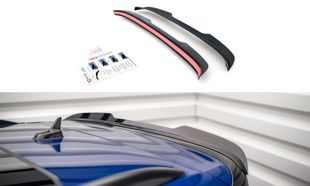 Maxton Spoiler Cap Volkswagen Tiguan R / R-Line Mk2 Facelift - Gloss Black